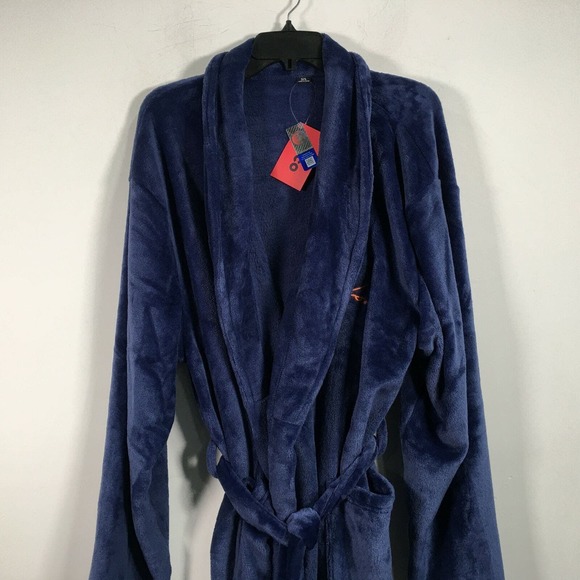 FOCO Virginia Cavaliers Lazy Day Team Robe, Unisex Size OS - Blue - Picture 8 of 12